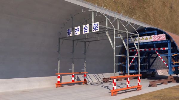 安徽隧道施工动画制作公司 - 隧道施工工艺和施工方法 - 隧道施工汇报动画视频 - bim 工程施工动画